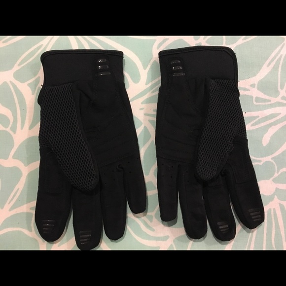 Icon Tarmac Gloves  size M Adult 9 all black - Picture 3 of 6